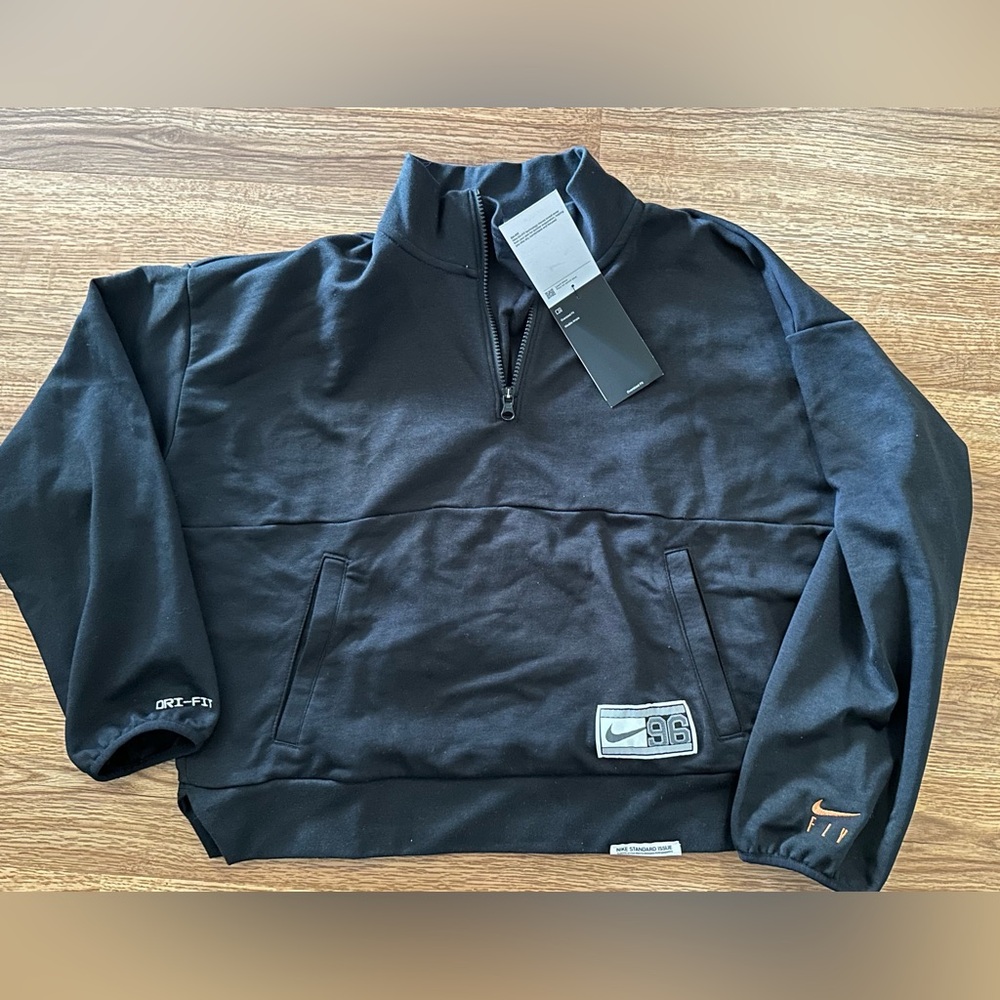Nike Black Oversized Long Sleeve Hoodie